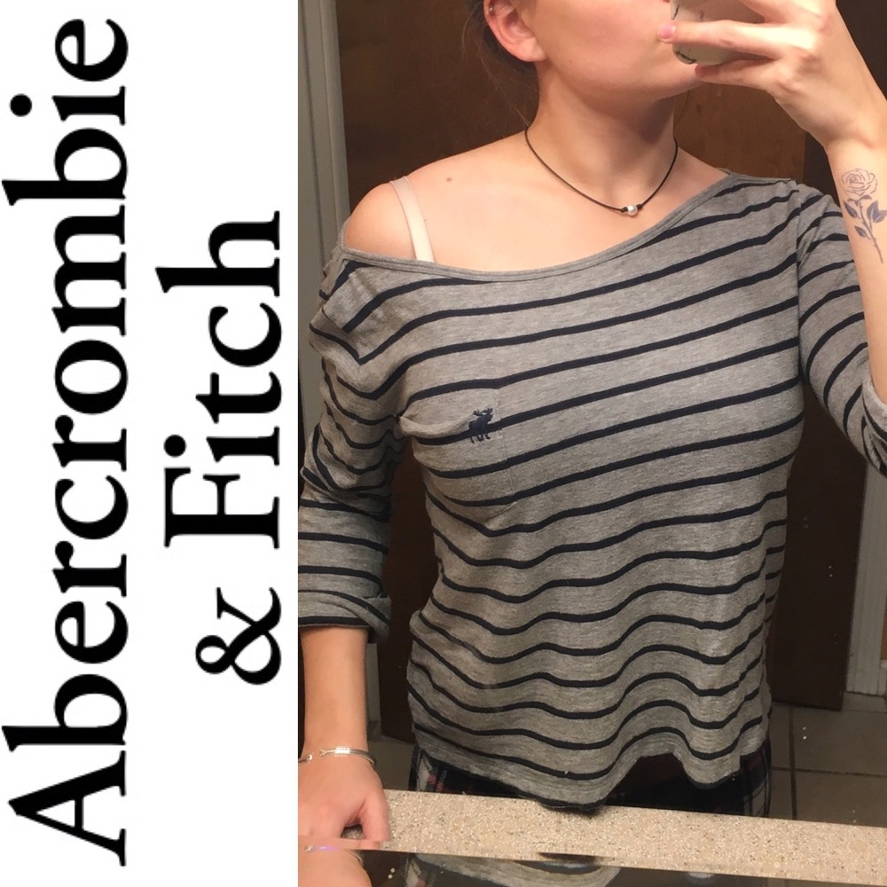 👚 Abercrombie & Fitch 3/4 Sleeve Shirt